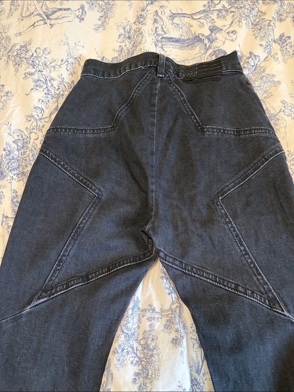 Revice Star Butt Black Jean